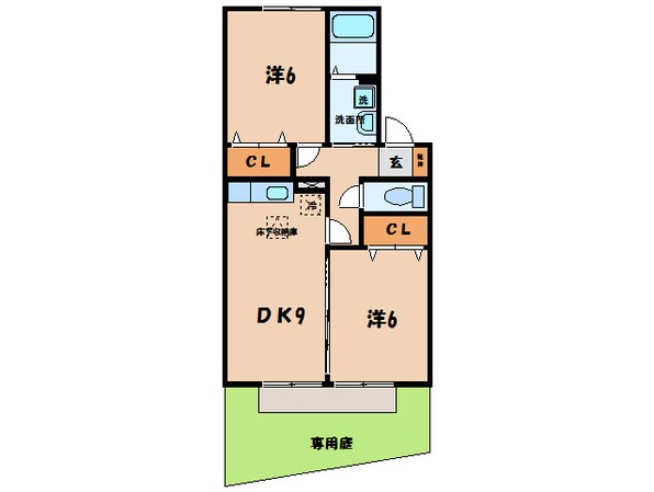 吉良吉田駅 徒歩10分 1階の物件間取画像